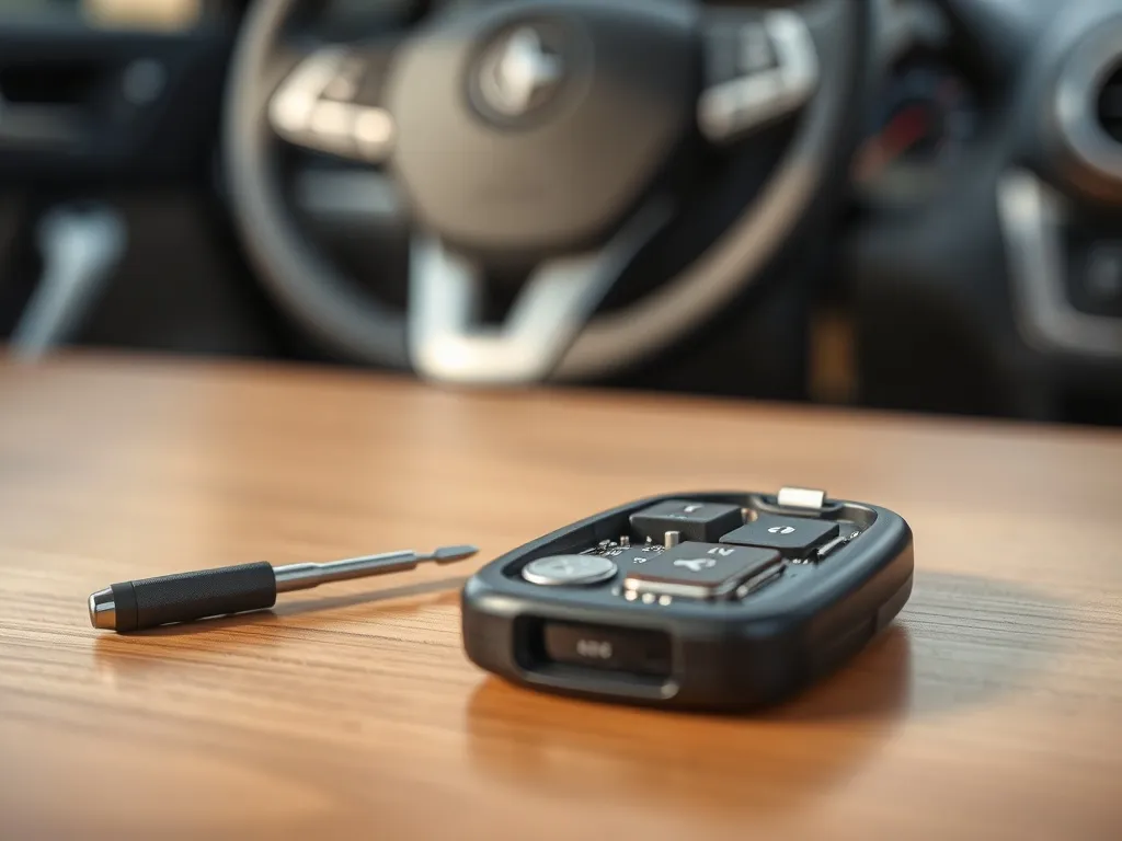 Jak samodzielnie wymienić baterię w pilocie samochodowym?