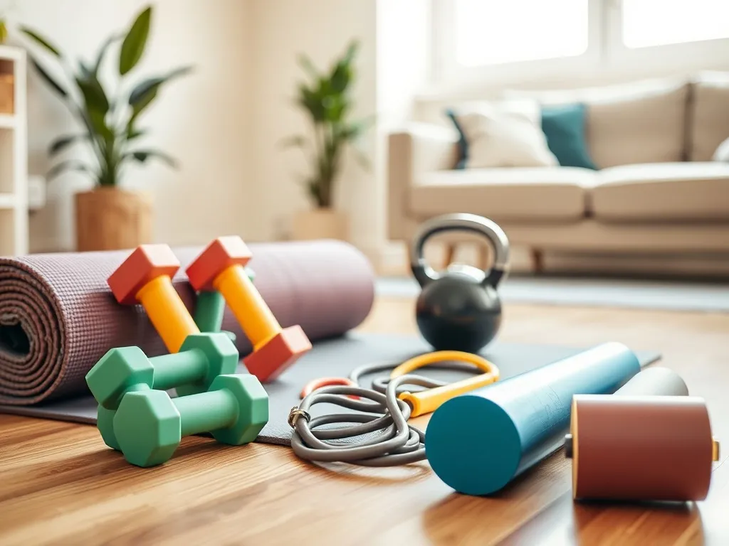 Gadżety do ćwiczeń w domu: zestaw dla początkujących
